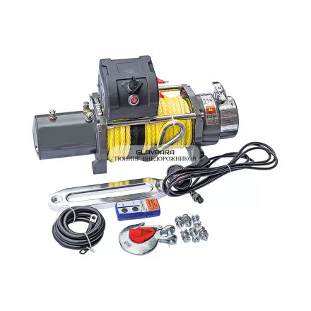 Лебедка электрическая 12V Electric Winch SNC 9500lbs / 4310 кг IP66 синтетический трос 10мм (влагозащита, радиоуправление,высокая скорость) Лебедка электрическая 12V Electric Winch SNC 9500lbs / 4310 кг IP66 синтетический трос 10мм (влагозащита, радиоуправление,высокая скорость)