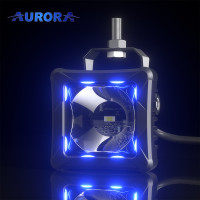 Светодиодная фара Aurora ALO-D3-2-P23-RGB с подсветкой 30W