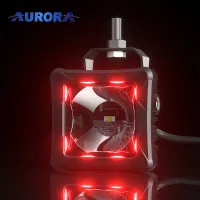 Светодиодные фары Aurora ALO-D3-2-P23-RGB с подсветкой 30W дальний свет 10° 200 метров (пара) Светодиодные фары Aurora ALO-D3-2-P23-RGB с подсветкой 30W дальний свет 10° 200 метров (пара)