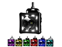 Светодиодные фары Aurora ALO-D3-2-P23-RGB с подсветкой 30W дальний свет 10° 200 метров (пара) Светодиодные фары Aurora ALO-D3-2-P23-RGB с подсветкой 30W дальний свет 10° 200 метров (пара)