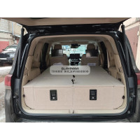 Органайзер Автополки Два выдвижных + спальник + замки для Toyota Land Cruiser 300