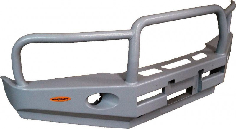 Бампер передний силовой Вездеходофф для Mitsubishi Pajero 3 с кенгурином