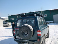 Багажник экспедиционный ЕВРОДЕТАЛЬ на УАЗ 3163 Патриот без сетки