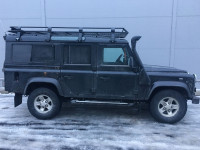 Багажник экспедиционный ЕВРОДЕТАЛЬ для Land Rover Defender 110 c cеткой
