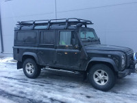 Багажник экспедиционный ЕВРОДЕТАЛЬ для Land Rover Defender 110 c cеткой