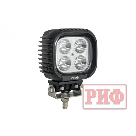 Светодиодная фара дальнего света РИФ 125 мм 40W LED