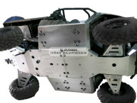 Комплект алюминиевой защиты днища RIVAL для Polaris Ranger 570 (2013-2014)