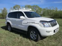 Багажник экспедиционный Torque 4x4 для Toyota Land Cruiser Prado 120 Багажник экспедиционный Torque 4x4 для Toyota Land Cruiser Prado 120