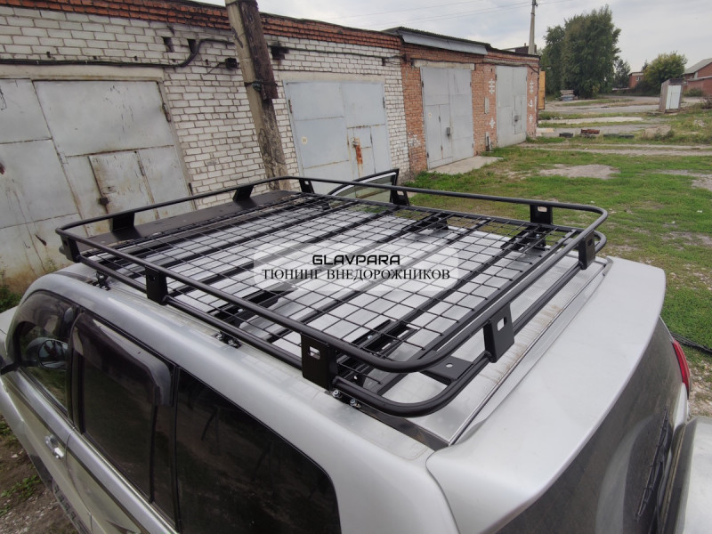Багажник экспедиционный Torque 4x4 для Toyota Land Cruiser Prado 120 Багажник экспедиционный Torque 4x4 для Toyota Land Cruiser Prado 120