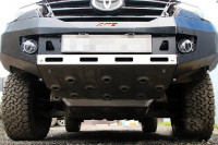 Силовой бампер передний АМЗ для Toyota Fortuner 2015-2020 (серия Рино)