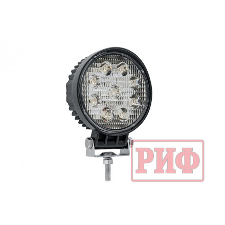 Светодиодная фара рабочего света РИФ D114 мм 27W