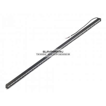 Однорядная LED балка дальнего света CH060 126W 42 диода по 3W (габаритные размеры 43*35*1120мм) Однорядная LED балка дальнего света CH060 126W 42 диода по 3W (габаритные размеры 43*35*1120мм)