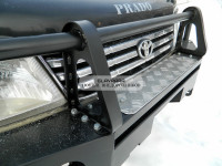Бампер передний силовой Torque 4x4 для Toyota Prado 90/95 с площадкой под лебедку
