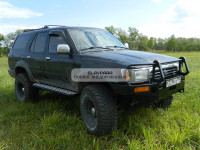 Бампер передний силовой Torque 4x4 для Toyota Hilux Surf 130 с площадкой под лебедку