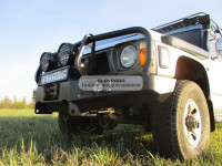 Бампер передний силовой Torque 4x4 для Nissan Patrol Y60 с площадкой под лебедку / под штатную лебедку