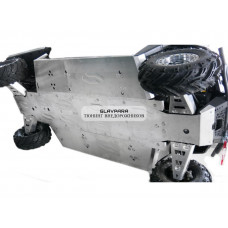 Комплект алюминиевой защиты днища RIVAL для Polaris Ranger Crew 800 (2013-2014)