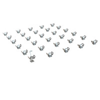 Комплект кронштейнов крепления проводов на багажник