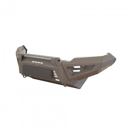 Бампер передний Toyota Hilux 2017-2020 под балку и ПТФ