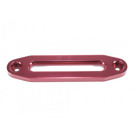 Клюз алюминиевый овальный для лебедок 12000 LBS КРАСНЫЙ (крепежный размер 254 мм)