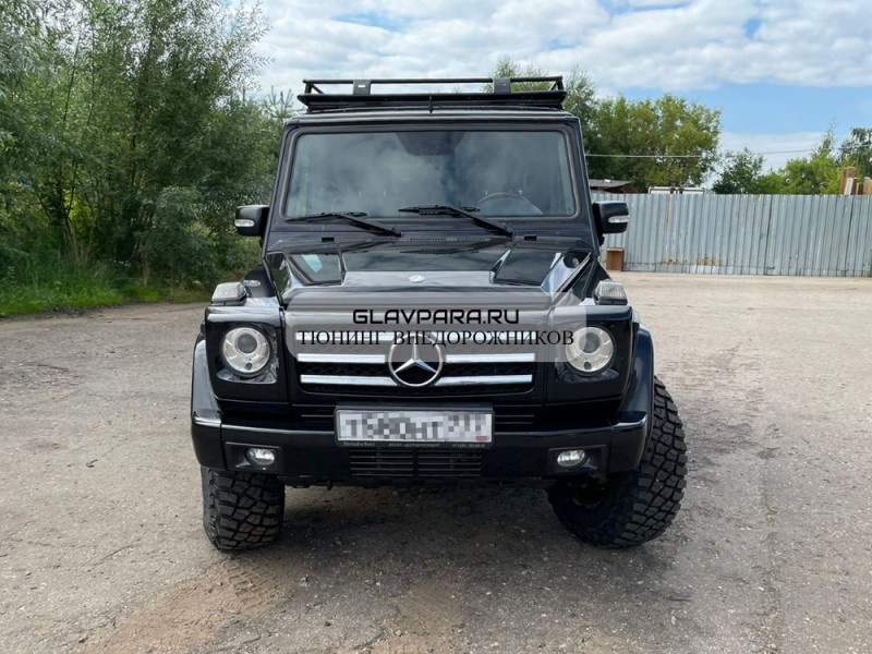 Багажник (корзина) РИФ 1500х2200 мм для Mercedes-Benz G-class