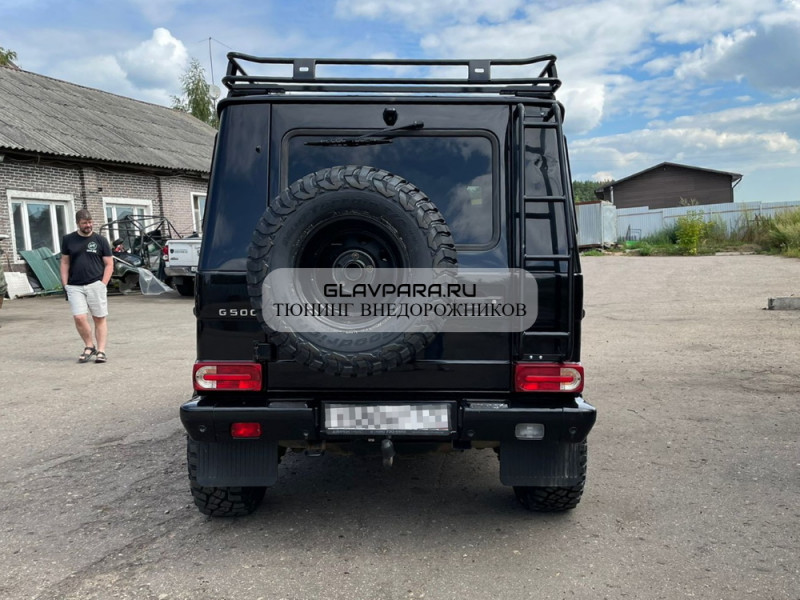 Багажник (корзина) РИФ 1500х2200 мм для Mercedes-Benz G-class