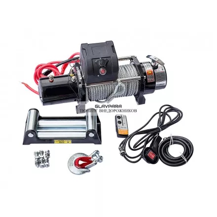 Лебедка электрическая 12V Electric Winch SNC 9500lbs / 4310 кг IP66 стальной трос (влагозащита, радиоуправление,высокая скорость) Лебедка электрическая 12V Electric Winch SNC 9500lbs / 4310 кг IP66 стальной трос (влагозащита, радиоуправление,высокая скорость)