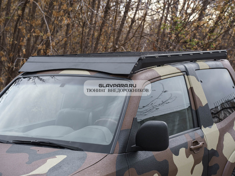 Багажник экспедиционный STC Mitsubishi Pajero 3-Х ДВЕРНЫЙ 1999+ ШТОРКА дальний, рабочий и задний свет Багажник экспедиционный STC Mitsubishi Pajero 3-Х ДВЕРНЫЙ 1999+ ШТОРКА дальний, рабочий и задний свет