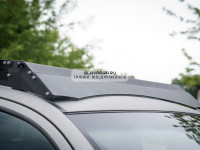 Багажник экспедиционный STC Toyota Tundra Double Cab 2006-2021 ШТОРКА дальний, рабочий и задний свет