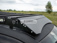 Багажник экспедиционный STC Mitsubishi L200 2006-2015 ШТОРКА с дальним светом