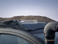 Багажник экспедиционный STC Mitsubishi L200 2015+/Fiat Fullback ШТОРКА с дальним, рабочим и задним светом