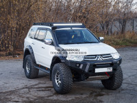 Багажник экспедиционный STC Mitsubishi Pajero Sport 2008-2015 ШТОРКА