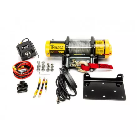 Лебедка для квадроцикла снегохода ATW-4500 OFF-ROAD Improved 12В 2040 кг Лебедка для квадроцикла снегохода ATW-4500 OFF-ROAD Improved 12В 2040 кг