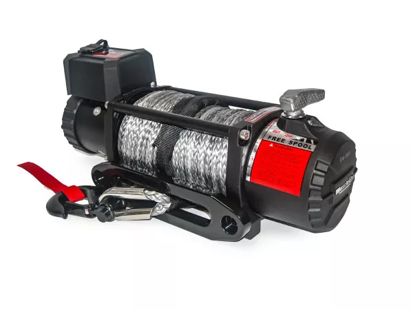 Лебедка электрическая T-Max EW12500 MuscleLift 12В 5670 кг с синтетическим тросом Лебедка электрическая T-Max EW12500 MuscleLift 12В 5670 кг с синтетическим тросом