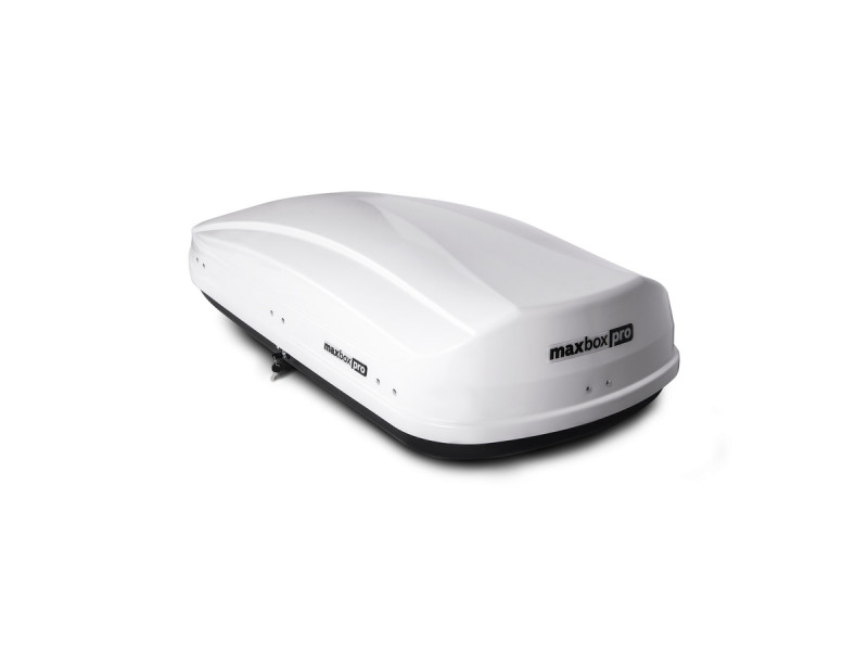 Автобокс MaxBox PRO 460 (средний) белый глянцевый 175*84*42 см двустороннее открывание Автобокс MaxBox PRO 460 (средний) белый глянцевый 175*84*42 см двустороннее открывание