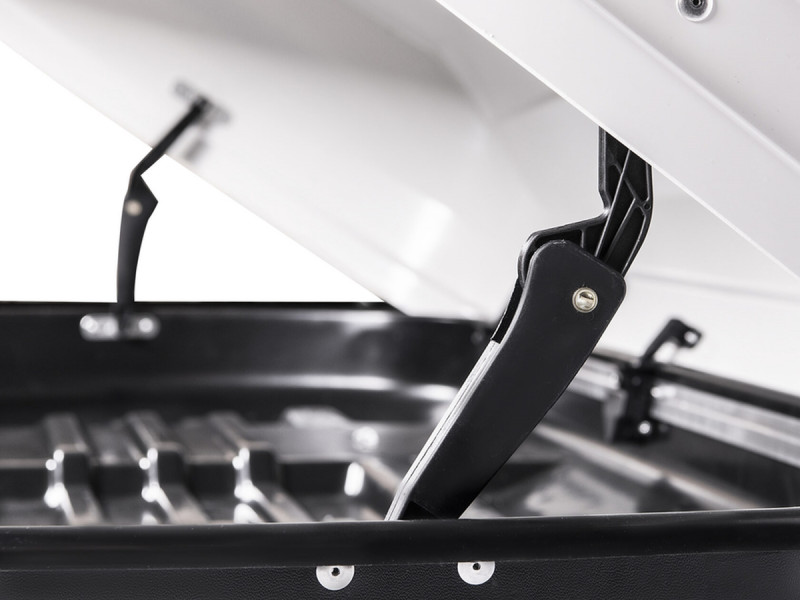 Автобокс MaxBox PRO 460 (средний) белый глянцевый 175*84*42 см двустороннее открывание Автобокс MaxBox PRO 460 (средний) белый глянцевый 175*84*42 см двустороннее открывание