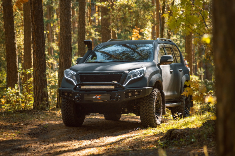 Бампер силовой передний BMS PRO-Line для Тойота Прадо 150 2009-2017 Бампер силовой передний BMS PRO-Line для Тойота Прадо 150 2009-2017