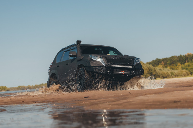 Бампер силовой передний BMS PRO-Line для Тойота Прадо 150 2009-2017 Бампер силовой передний BMS PRO-Line для Тойота Прадо 150 2009-2017