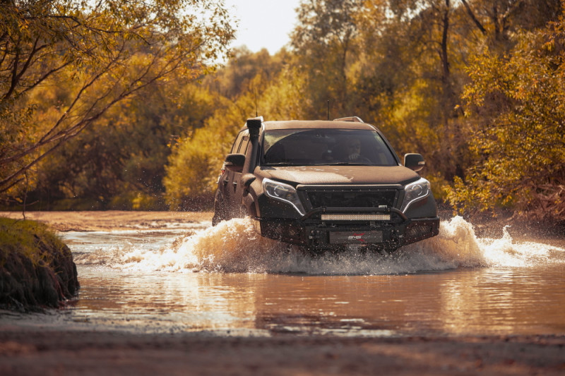 Бампер силовой передний BMS PRO-Line для Тойота Прадо 150 2009-2017 Бампер силовой передний BMS PRO-Line для Тойота Прадо 150 2009-2017