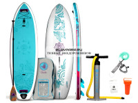 Надувная доска для SUP (САП) серфинга OASIS-305-BLUE 305*86,4*13,7 см