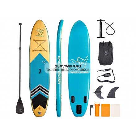 Надувная доска для SUP (САП) серфинга 305*76*15 WB305-Y/BU однослойная Надувная доска для SUP (САП) серфинга 305*76*15 WB305-Y/BU однослойная