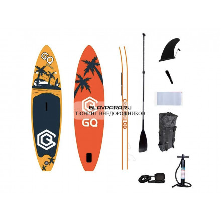 Надувная доска для SUP (САП) серфинга 320*75*15 GQ BOARD жёлтый-оранжевый однослойная Надувная доска для SUP (САП) серфинга 320*75*15 GQ BOARD жёлтый-оранжевый однослойная