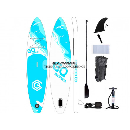 Надувная доска для SUP (САП) серфинга 320*75*15 GQ BOARD белый-голубой однослойная Надувная доска для SUP (САП) серфинга 320*75*15 GQ BOARD белый-голубой однослойная