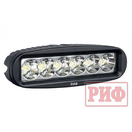 Светодиодная фара дальнего света РИФ 160 мм 18W LEDм Светодиодная фара дальнего света РИФ 160 мм 18W LEDм