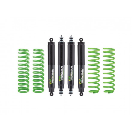 Комплект подвески Ironman Land Rover Defender 110 2.2 Puma Engine амортизаторы Foam Cell Pro масляные нагрузка перед до 80 кг зад до 300 кг лифт 45 мм