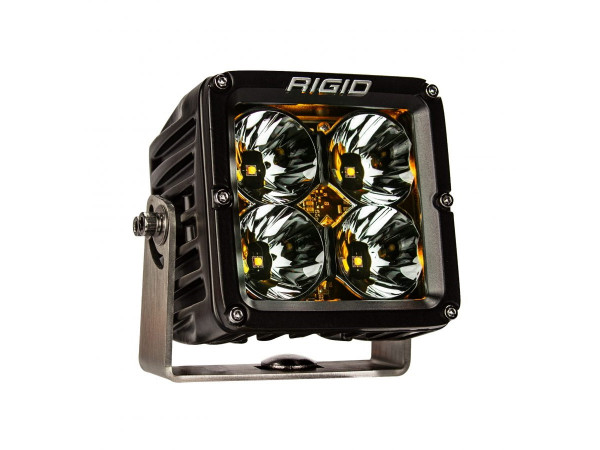 Светодиодные фары RIGID Radiance POD XL с янтарной подсветкой корпуса