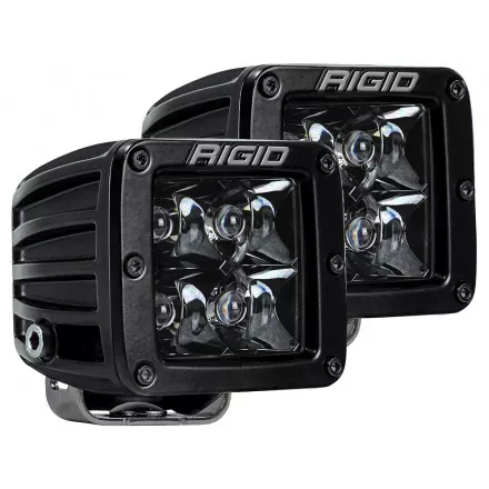 Светодиодные фары RIGID D-серия PRO (4 светодиода) – дальний свет (пара) Midnight Edition Светодиодные фары RIGID D-серия PRO (4 светодиода) – дальний свет (пара) Midnight Edition