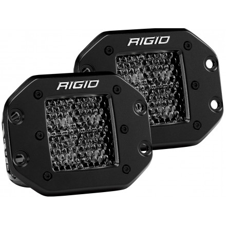 D-серия PRO (4 светодиода) – Рабочий свет – Врезная установка (пара) Midnight Edition D-серия PRO (4 светодиода) – Рабочий свет – Врезная установка (пара) Midnight Edition