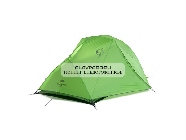 Палатка Naturehike Star-river Si 2-местная, алюминиевый каркас, сверхлегкая, зеленый
