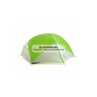 Палатка Naturehike Mongar 2-местная алюминиевый каркас, зеленый/темно-серый