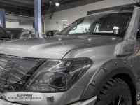 Крепление фар на капот BMS для Nissan Patrol Y62